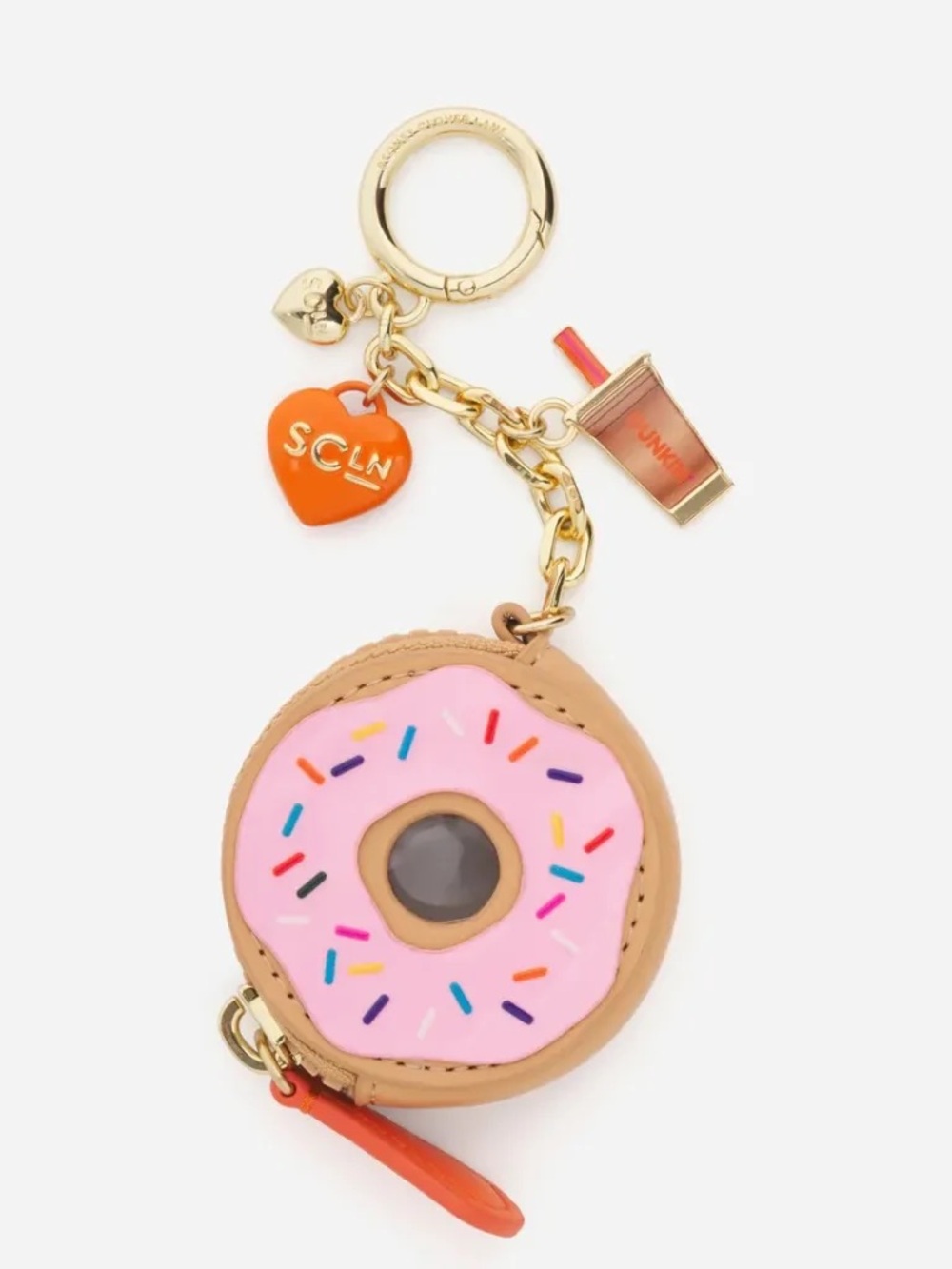 Stoney Clover Dunkin Donut Pouch Bag Charm